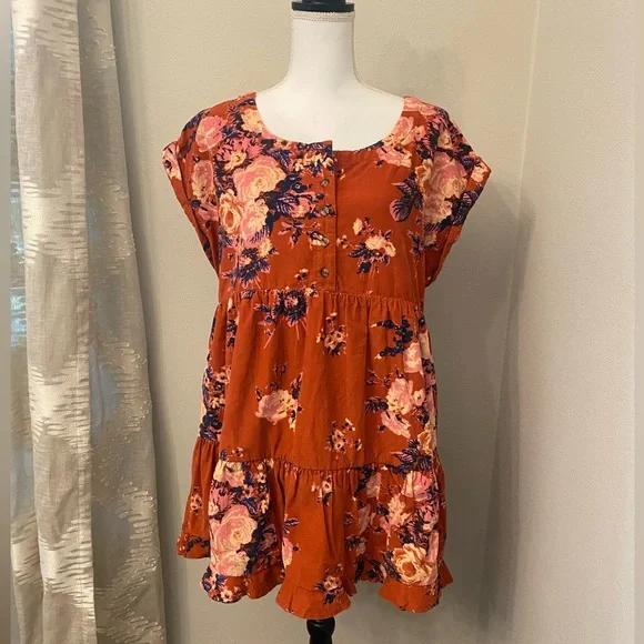 Free People Harper Corduroy Mini Dress - Picture 3 of 7